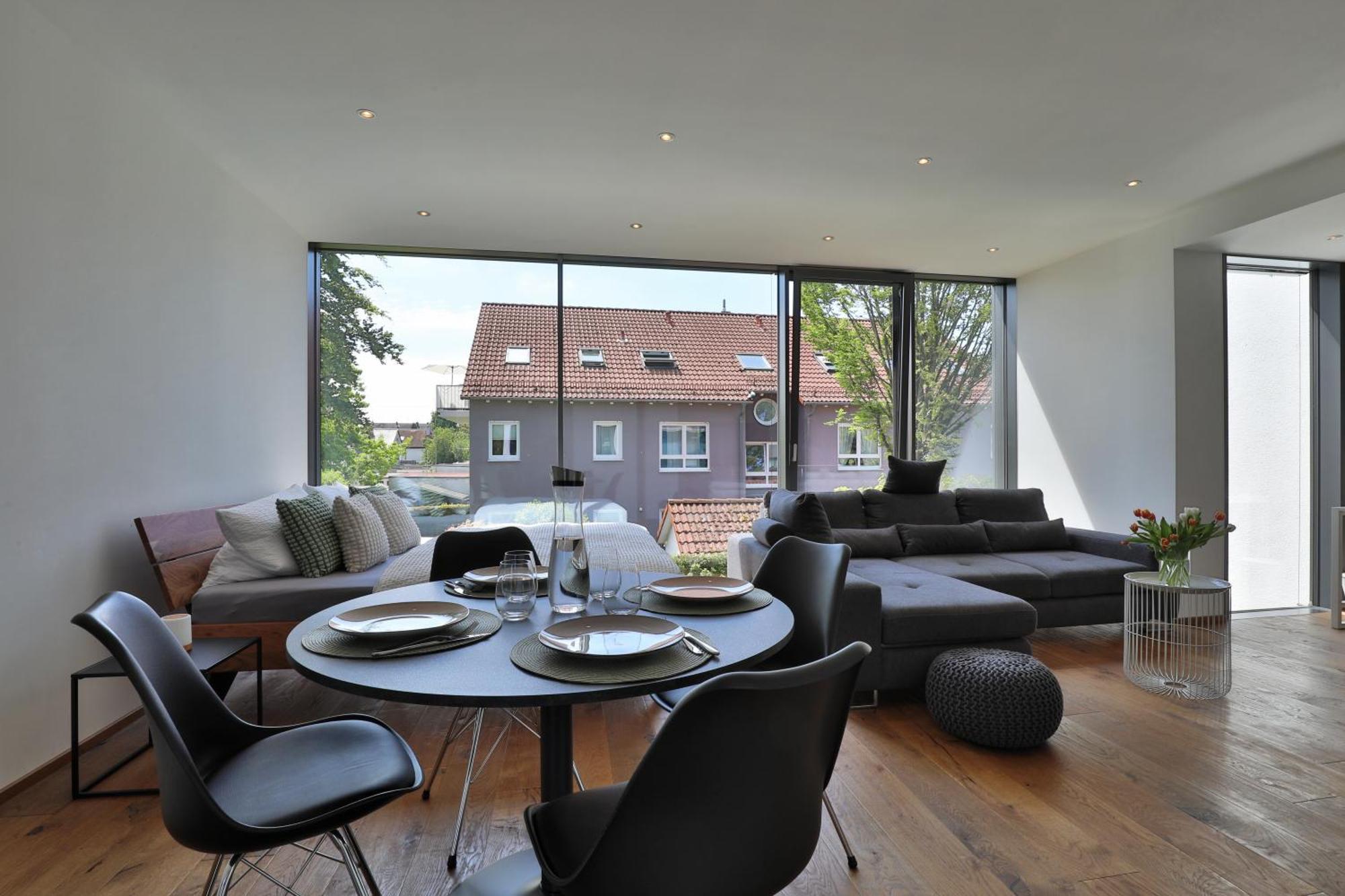 Moderne Studio-Wohnung Герстхофен Экстерьер фото