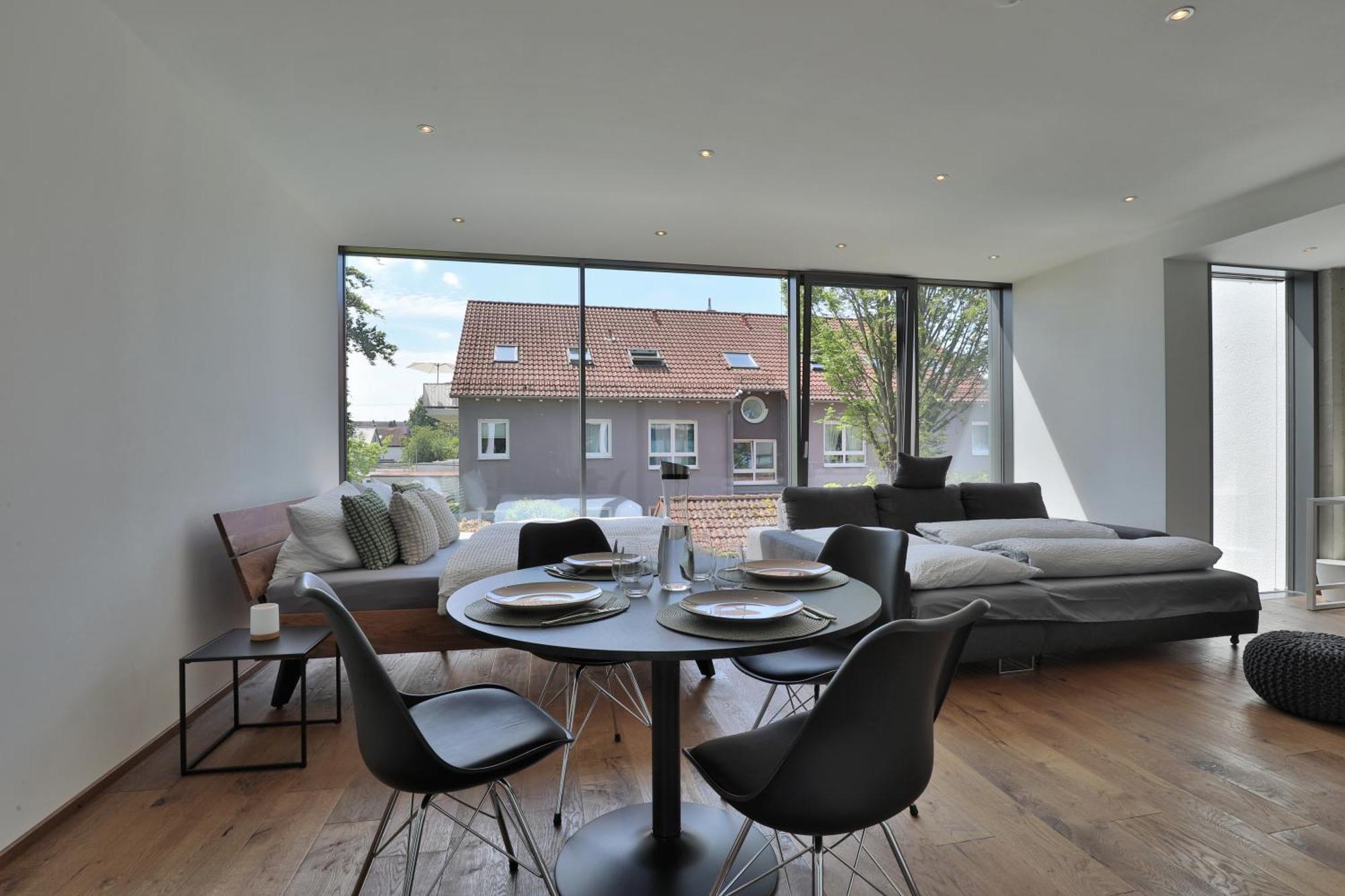 Moderne Studio-Wohnung Герстхофен Экстерьер фото